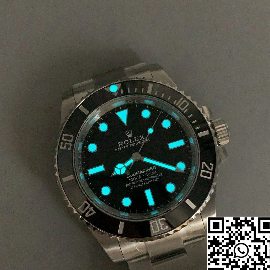 Submariner Dial 124060-97200 Black VS Factory Rolex 0203